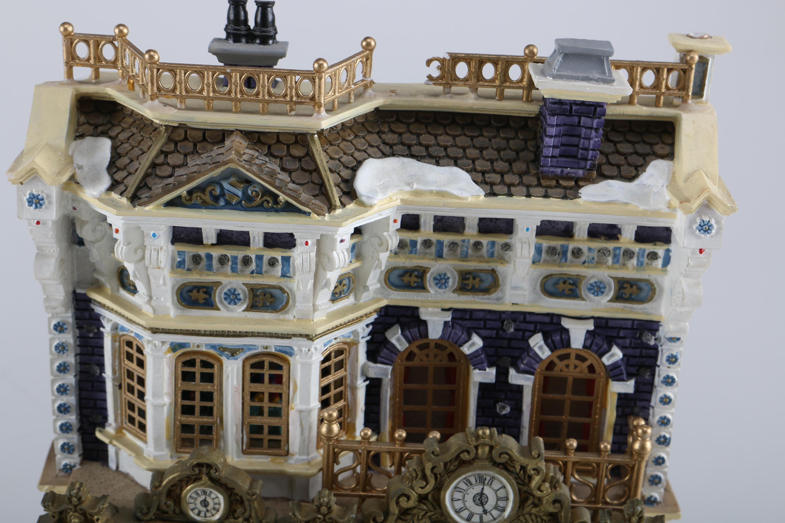 Lemax Model Village Lamp Buildings Including "Toy Palace"