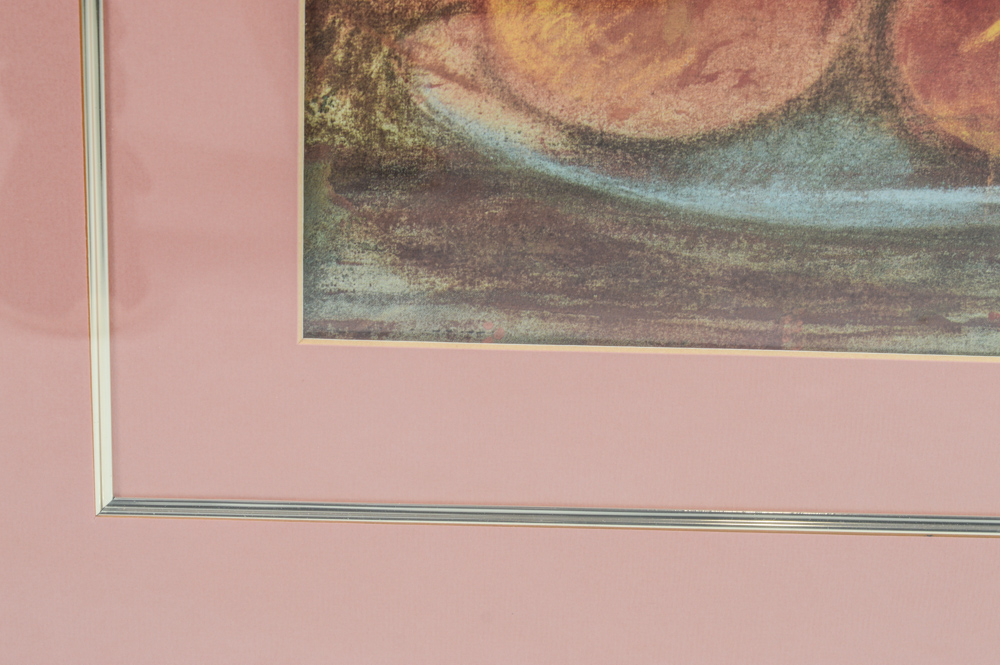 Isabella De Boragrave Floral Offset Lithograph Print