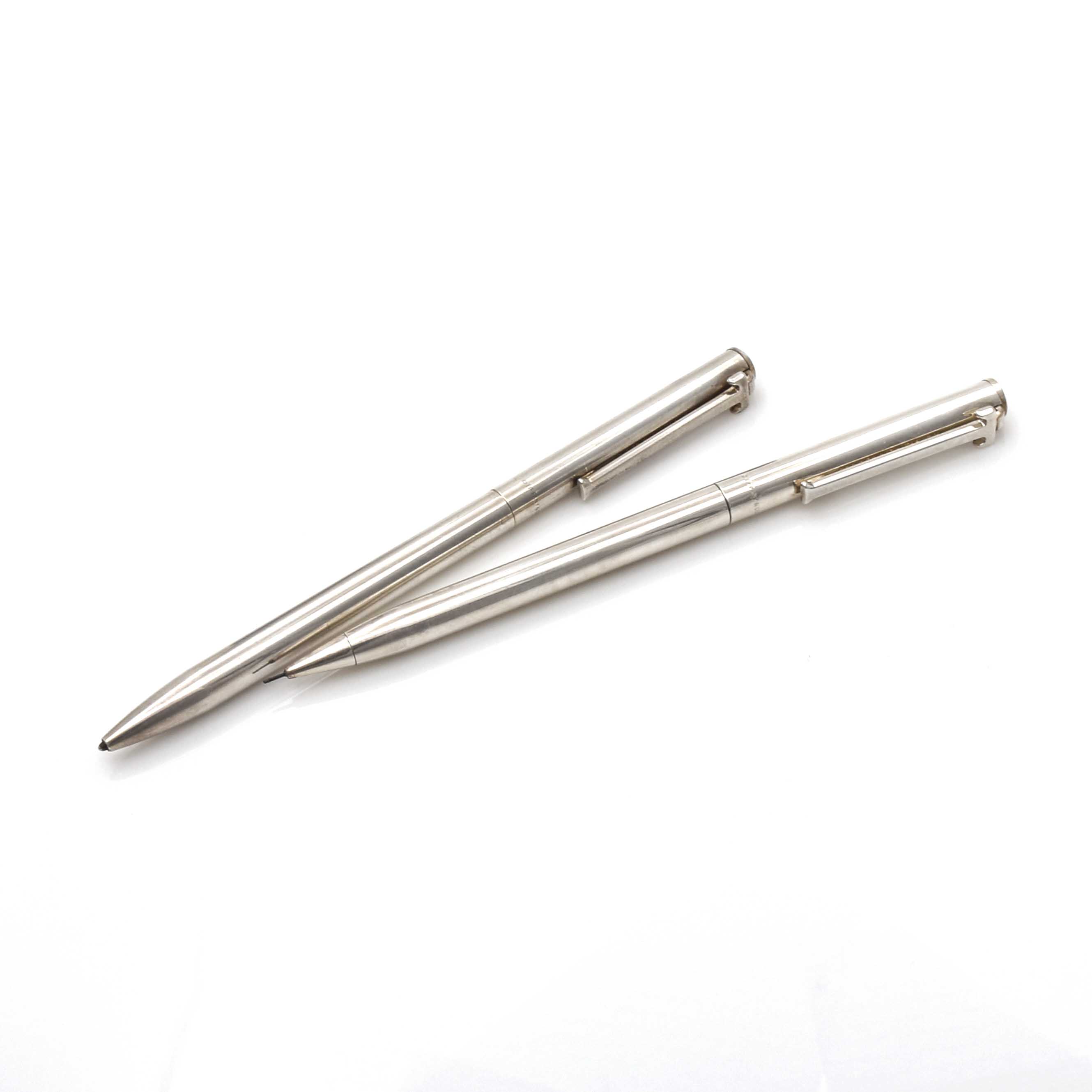 Tiffany and Co. Sterling Silver Pen and Pencil Set