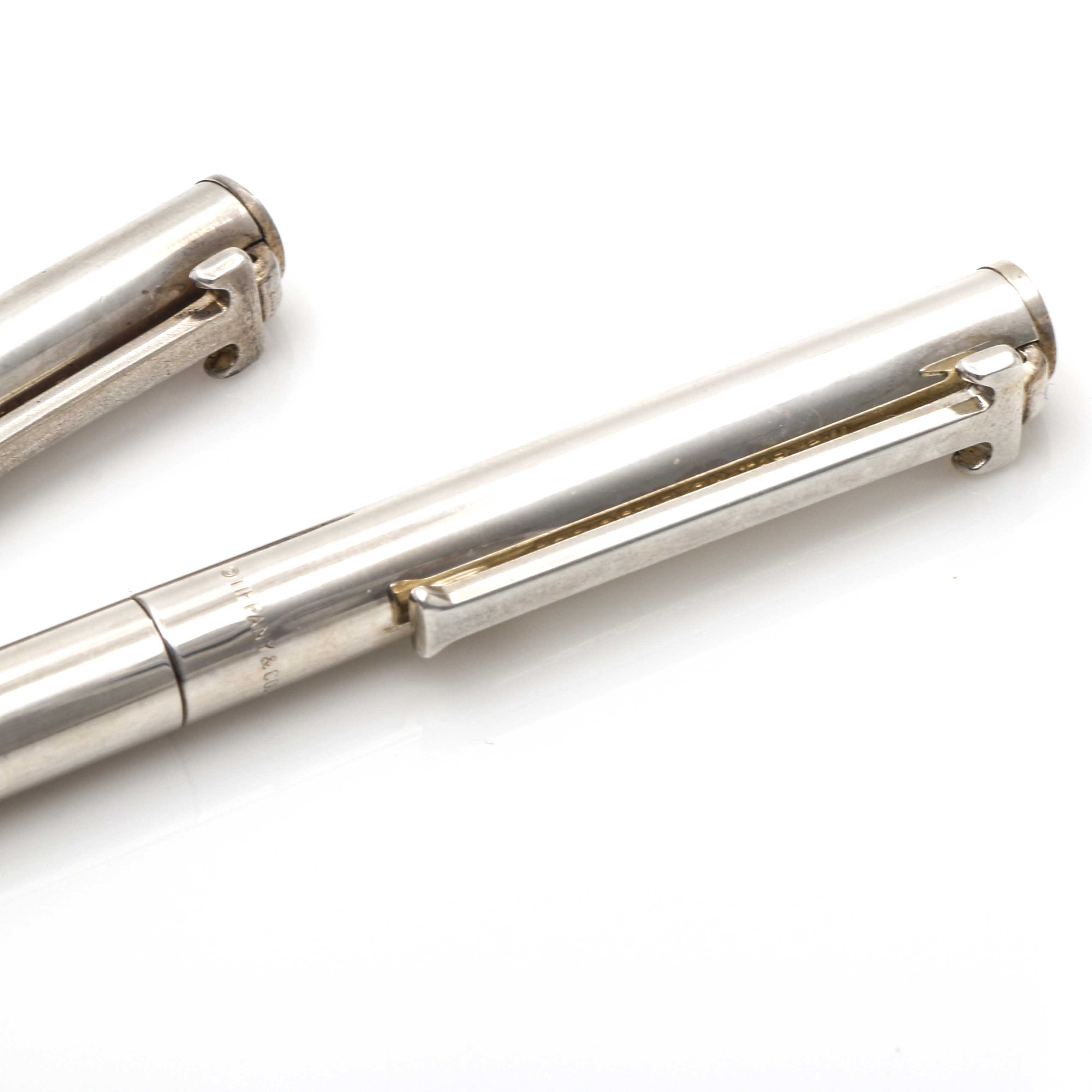Tiffany and Co. Sterling Silver Pen and Pencil Set