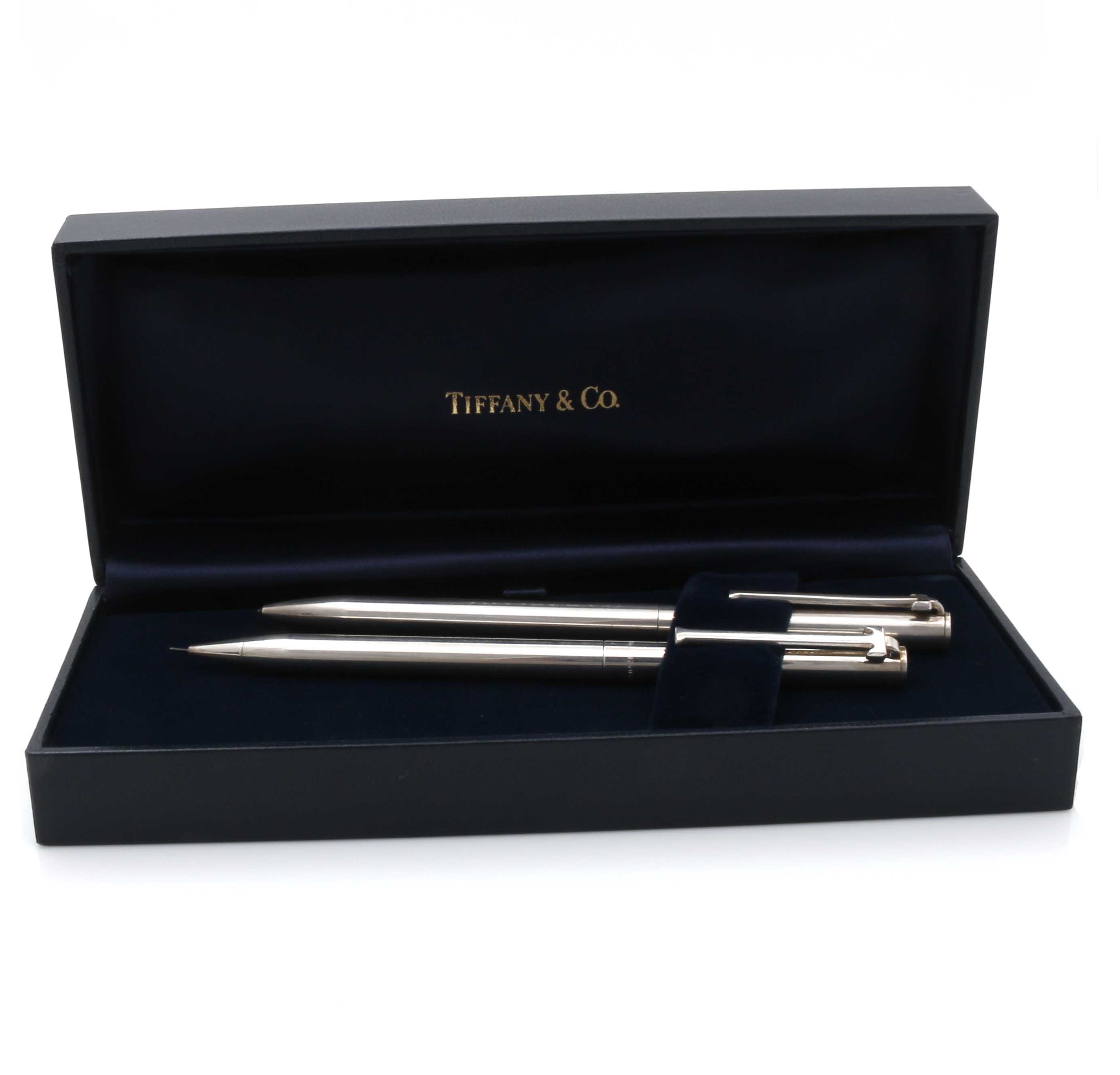 Tiffany and Co. Sterling Silver Pen and Pencil Set