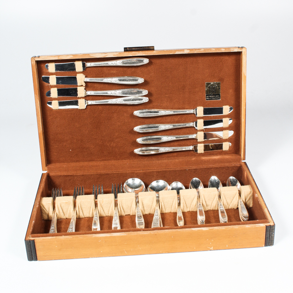 1847 Rogers Bros. "Ambassador" Silver Plate Flatware