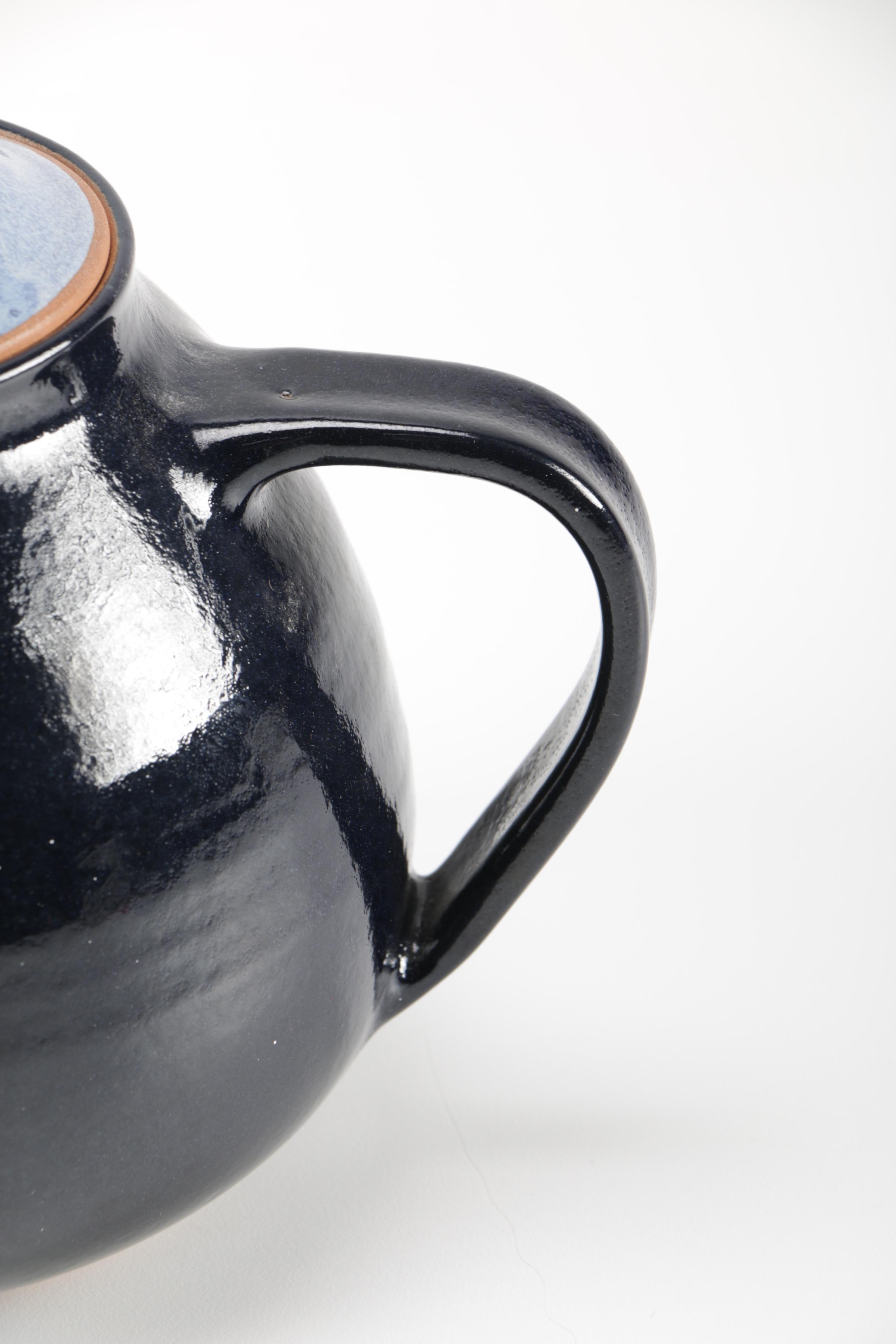 Judy Watmough Handcrafted Pottery Tea Set