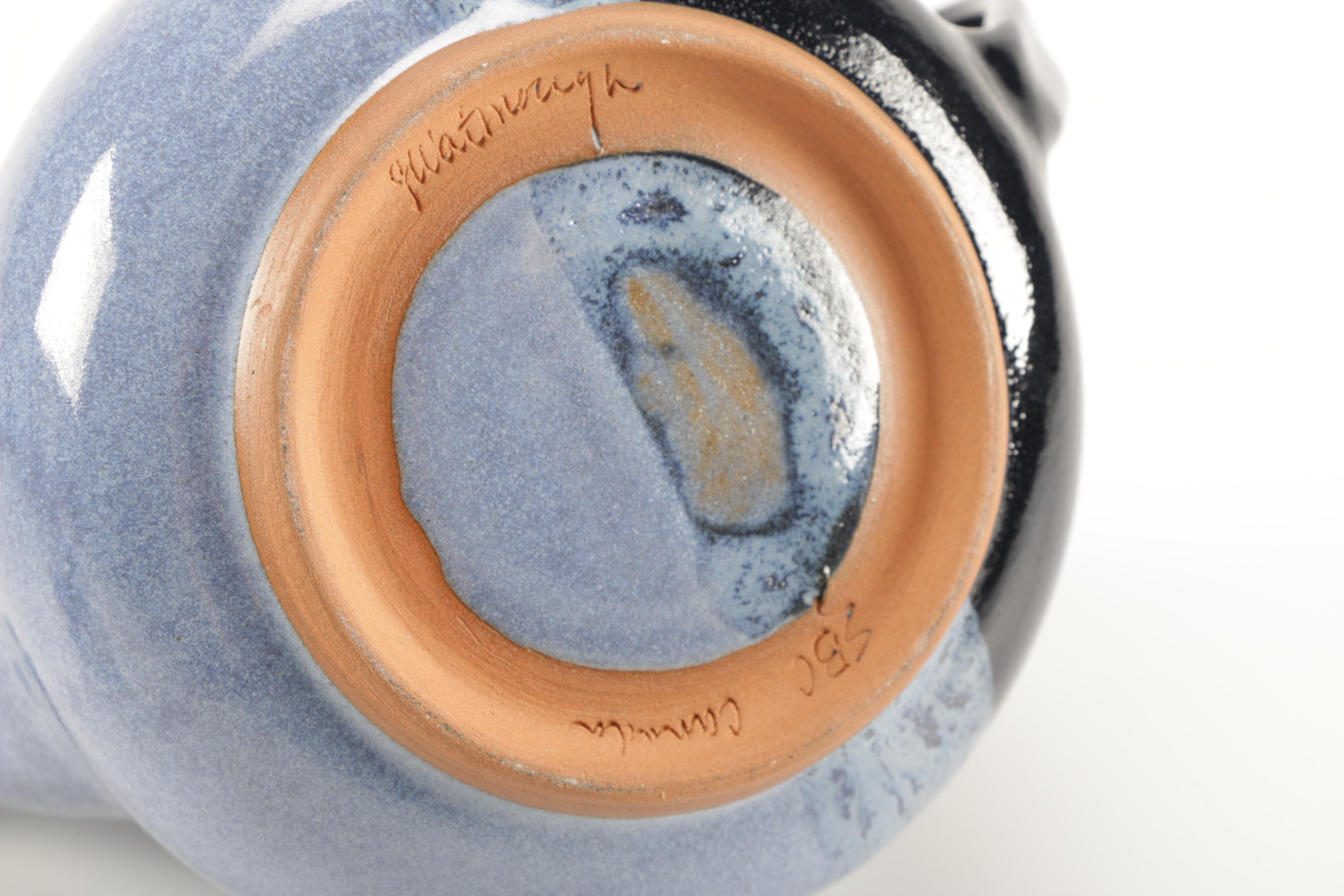 Judy Watmough Handcrafted Pottery Tea Set