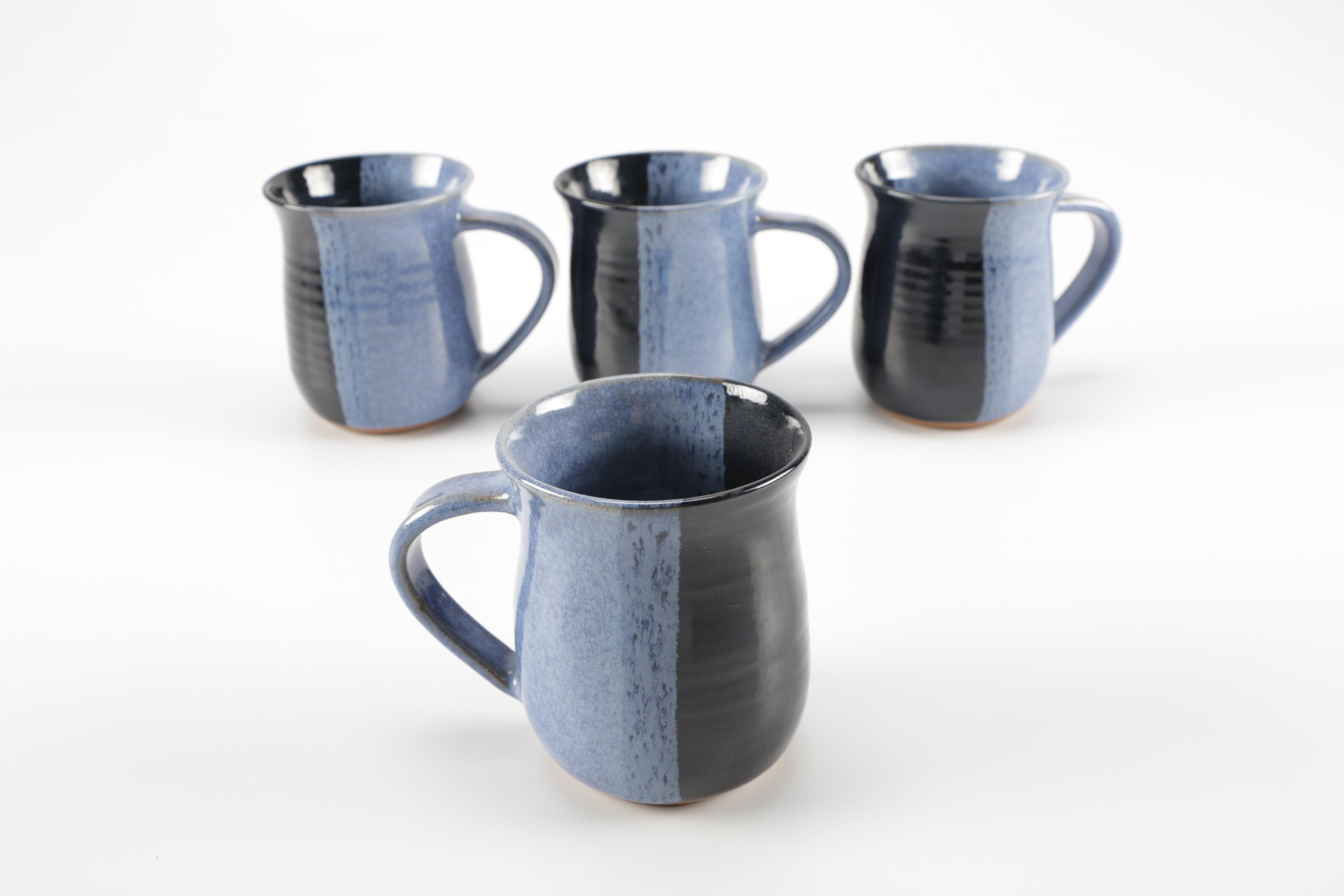 Judy Watmough Handcrafted Pottery Tea Set