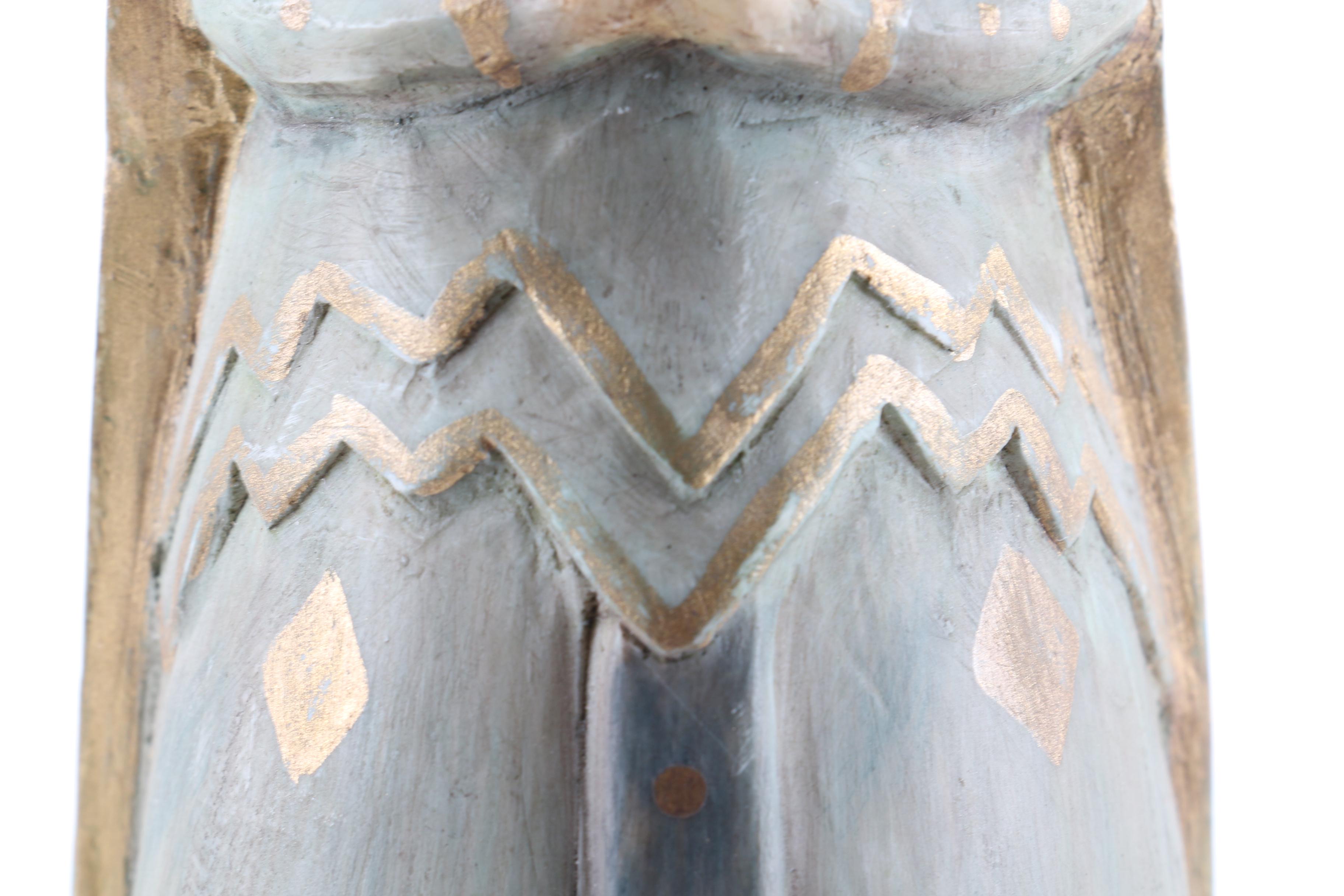 Shipman Pope Gregory I Wooden Figurine