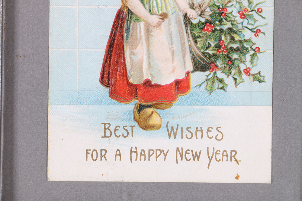 Early 20th Century Framed Postcards