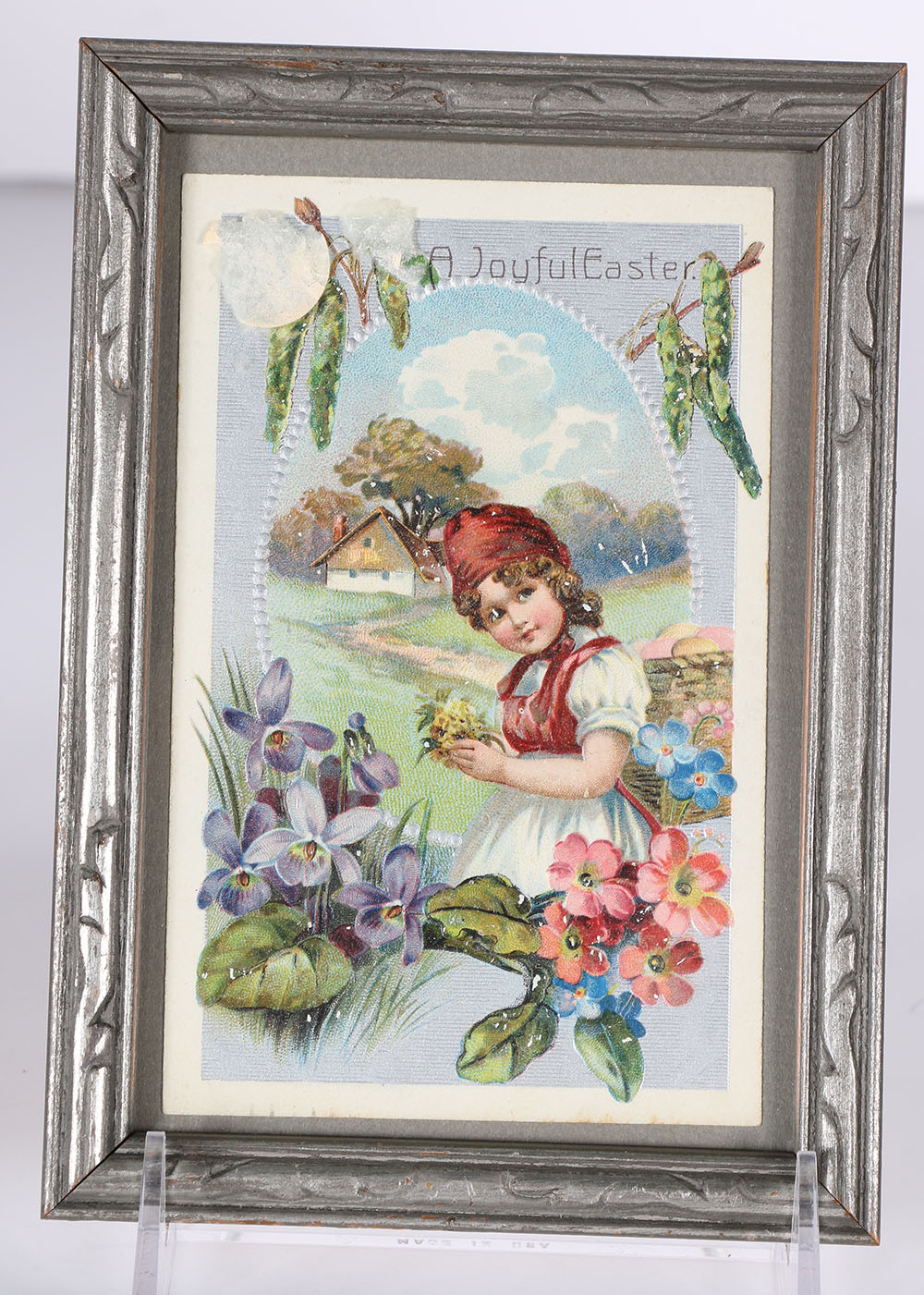Early 20th Century Framed Postcards