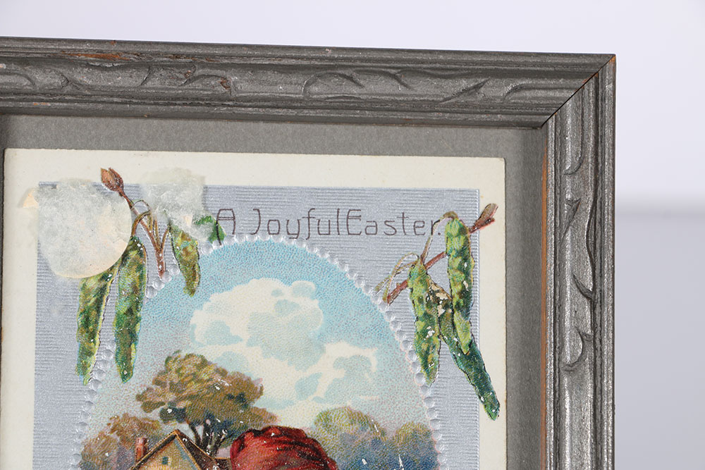 Early 20th Century Framed Postcards