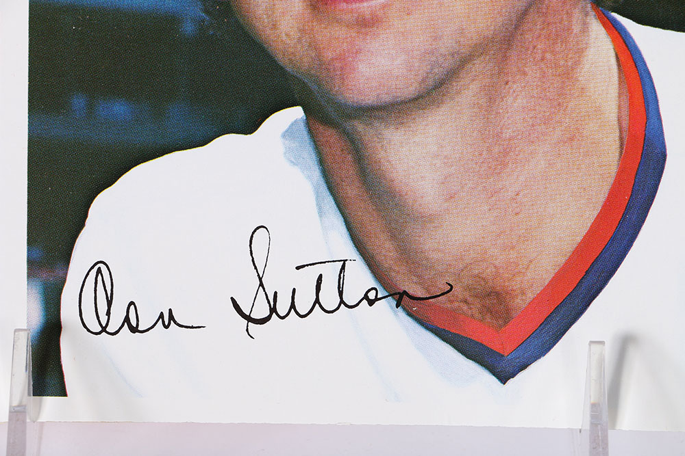 1981 Topps Don Sutton and Steve Garvey Giant Photo Baseball Cards