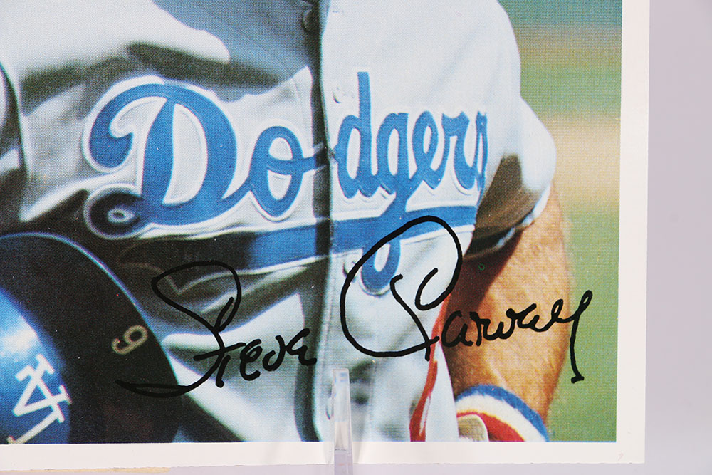 1981 Topps Don Sutton and Steve Garvey Giant Photo Baseball Cards