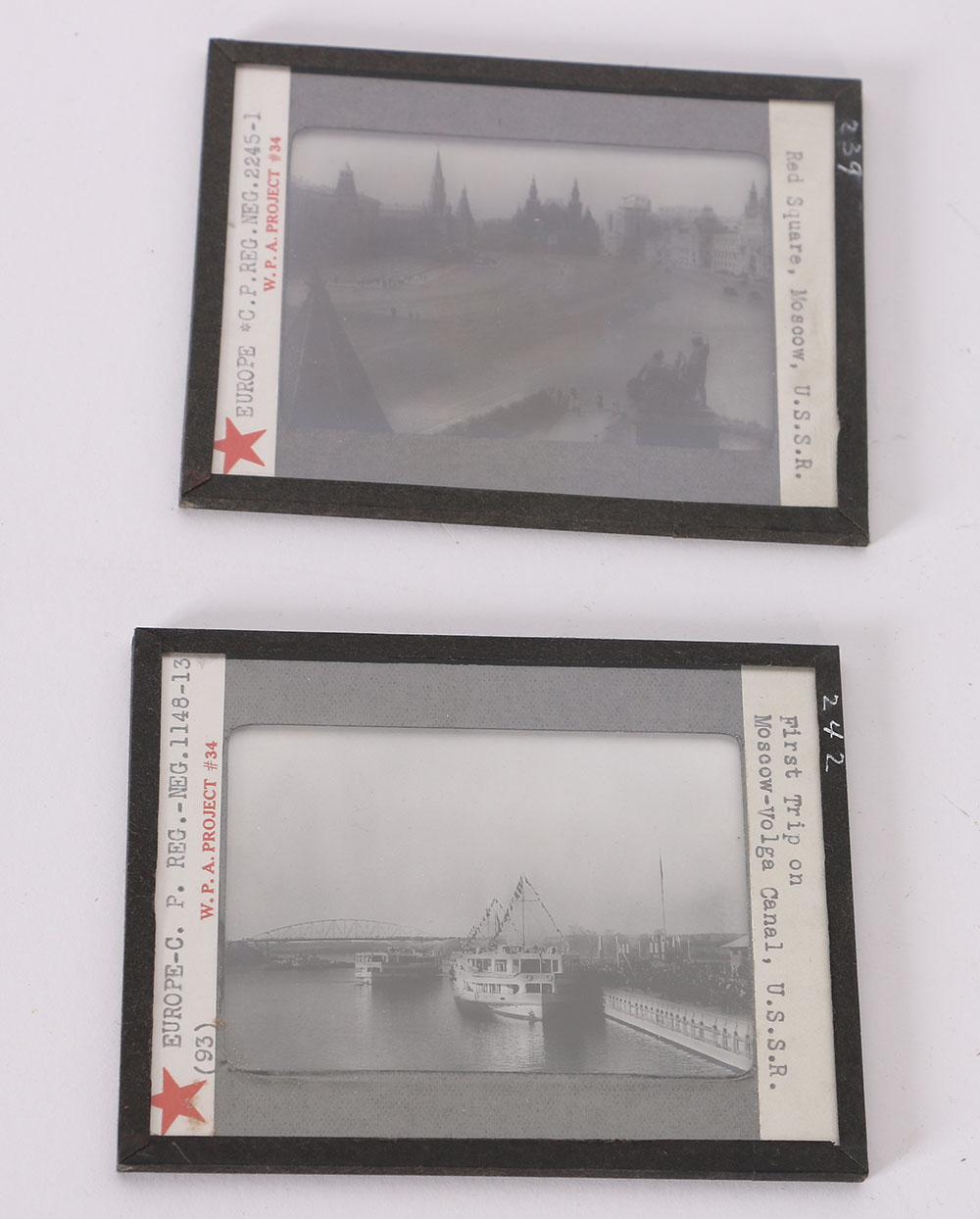 W.P.A. Project European Magic Lantern Slides