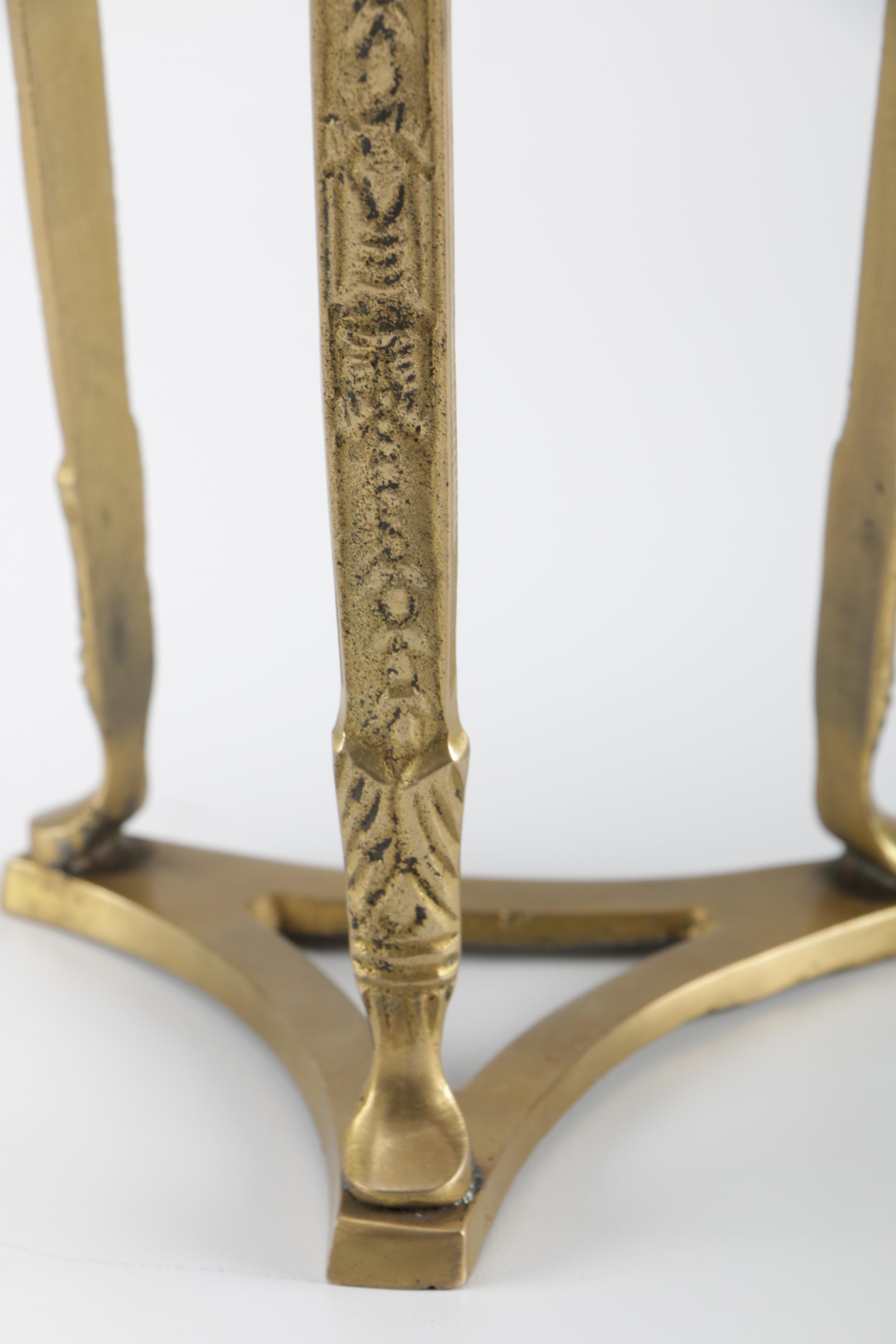 Brass Sphere and Service Bell Set