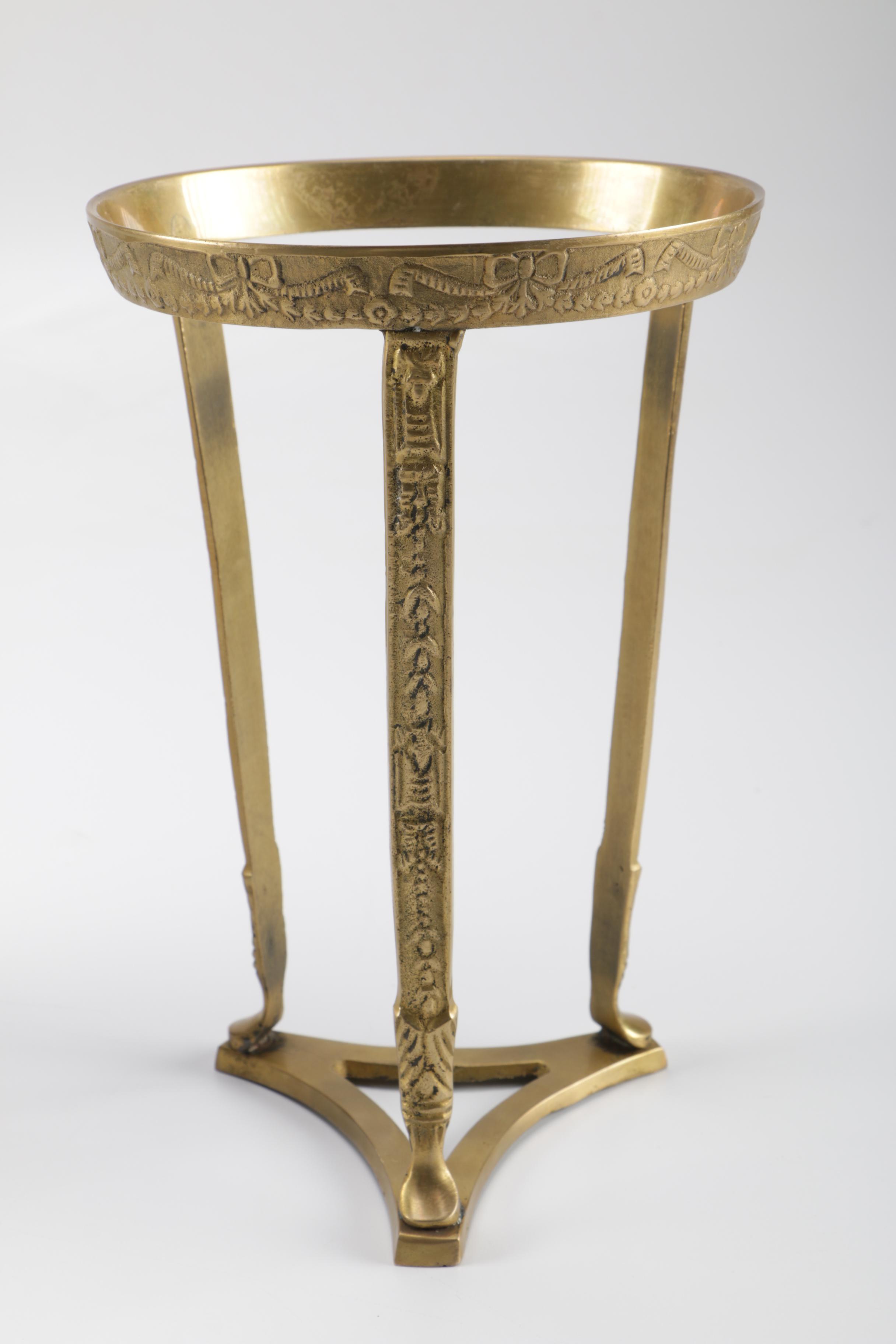 Brass Sphere and Service Bell Set