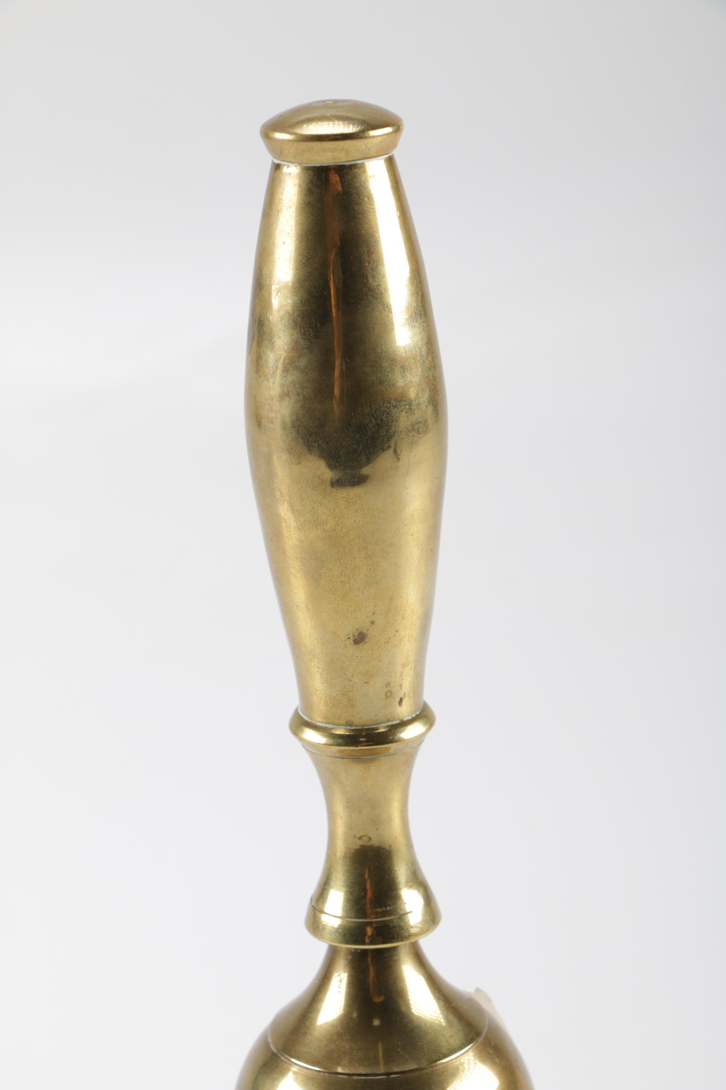 Brass Sphere and Service Bell Set