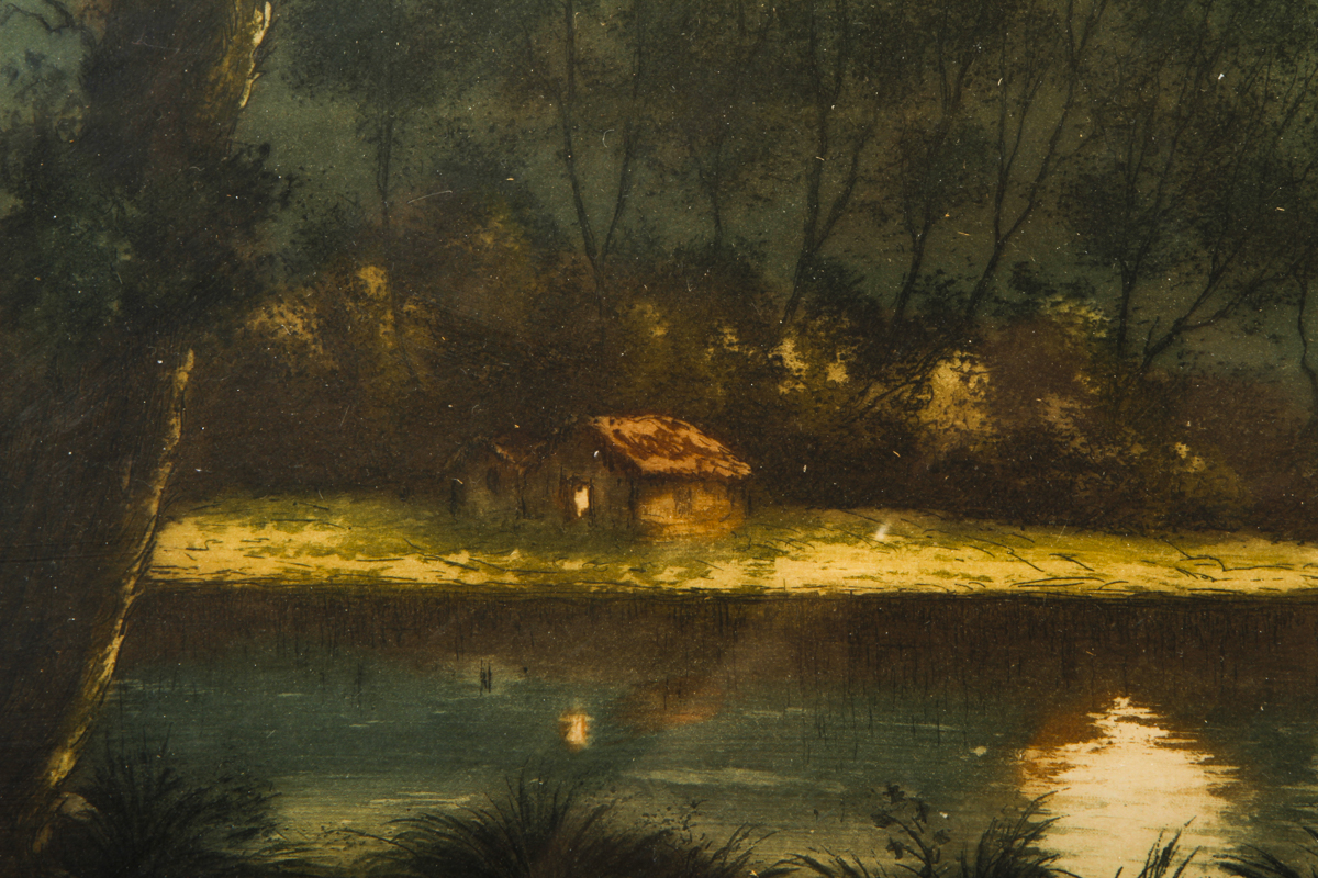 Paris Etching Society Landscape Etching