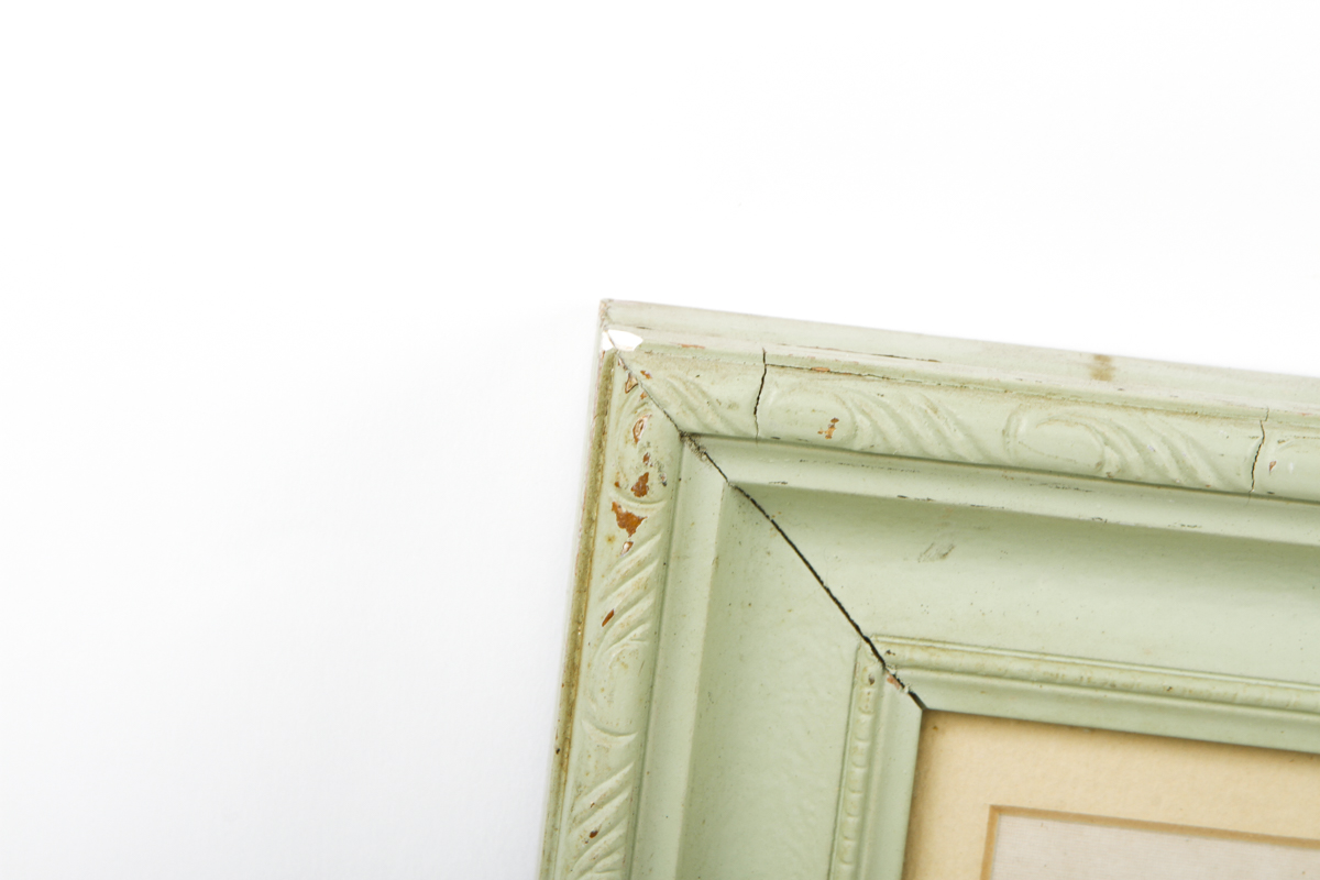 Framed Asian Silk Painting