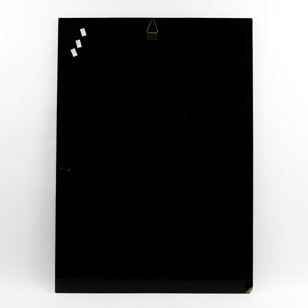 Offset Lithograph of a Woman with Lantern