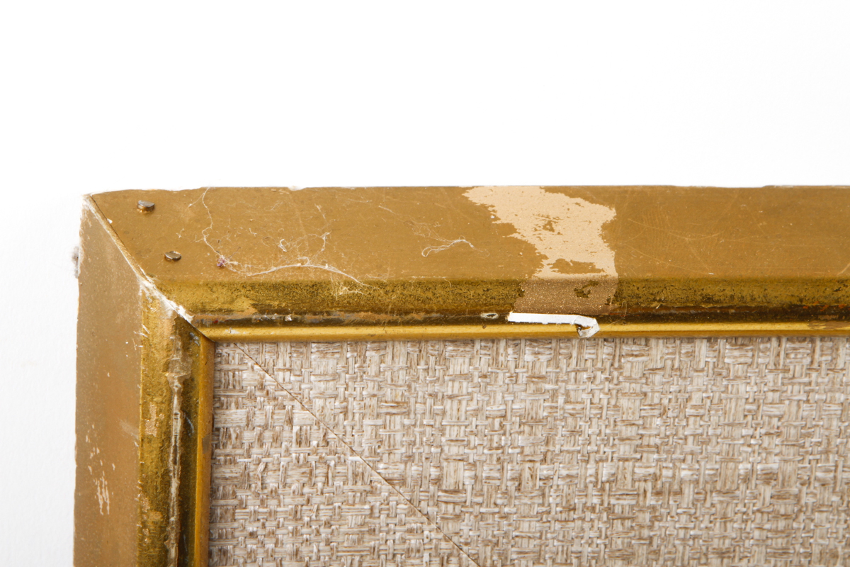 Framed Painting of Willow Trees