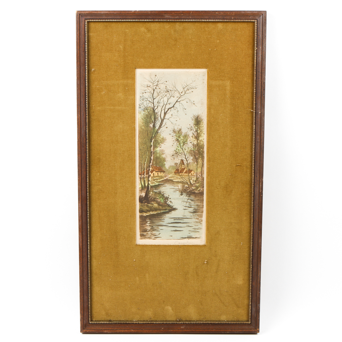 Framed Intaglio Nature Print