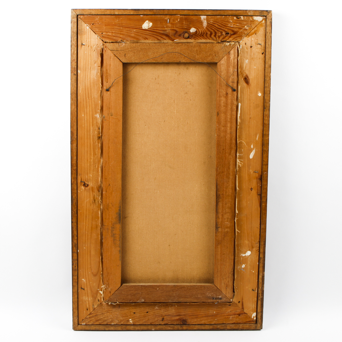 Framed Margaret Keane Inspired Portrait