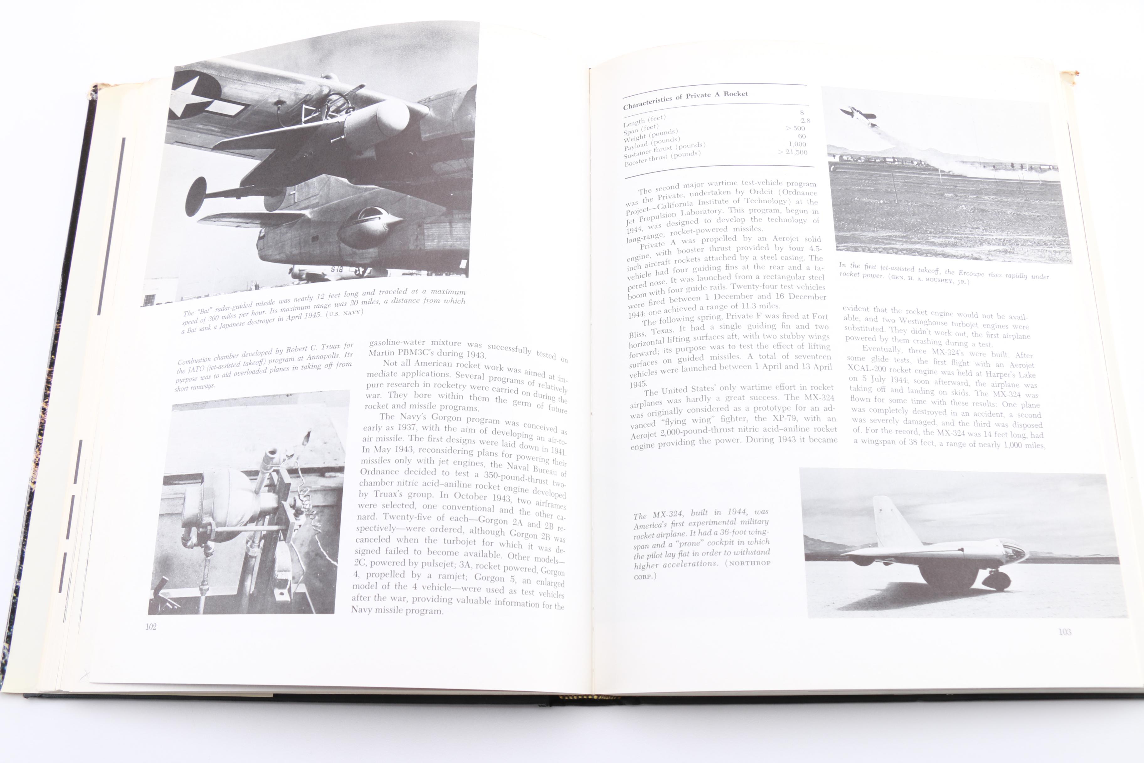 Signed "History of Rocketry & Space Travel"