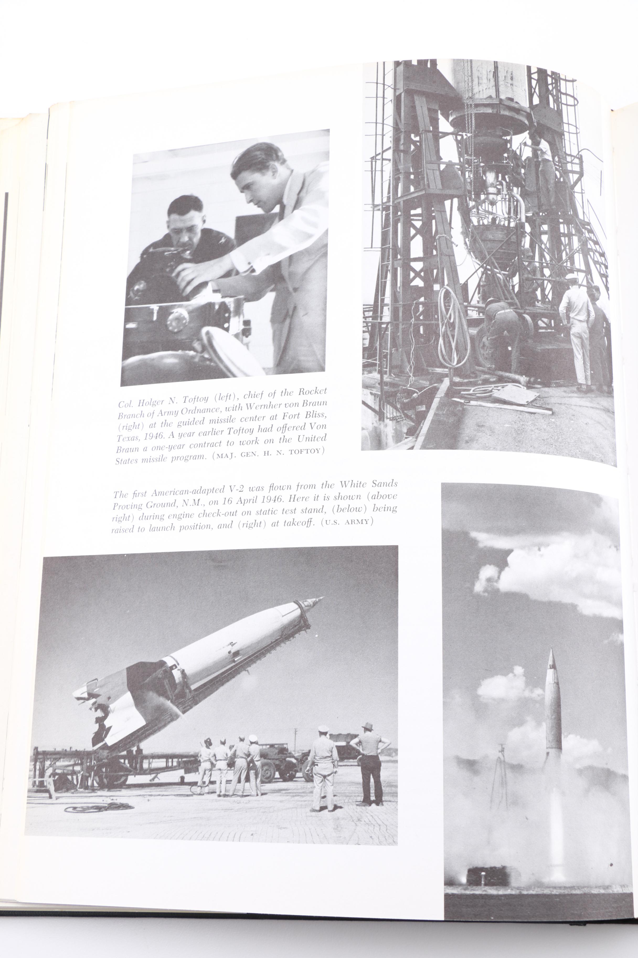 Signed "History of Rocketry & Space Travel"