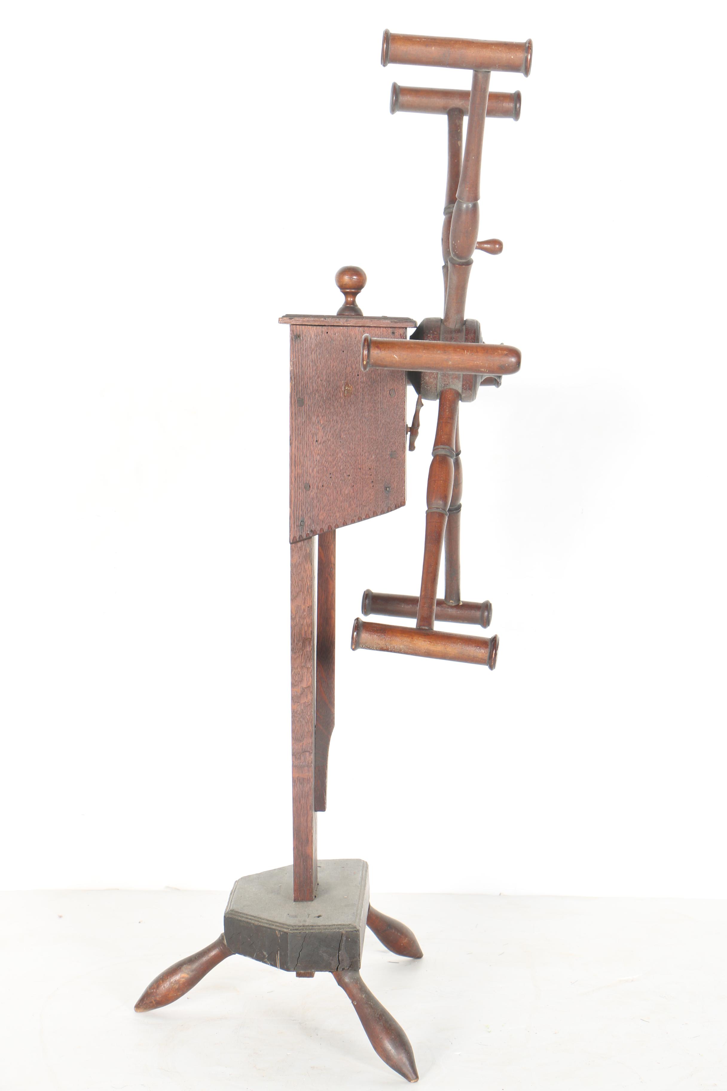 Antique Wooden Yarn Winder