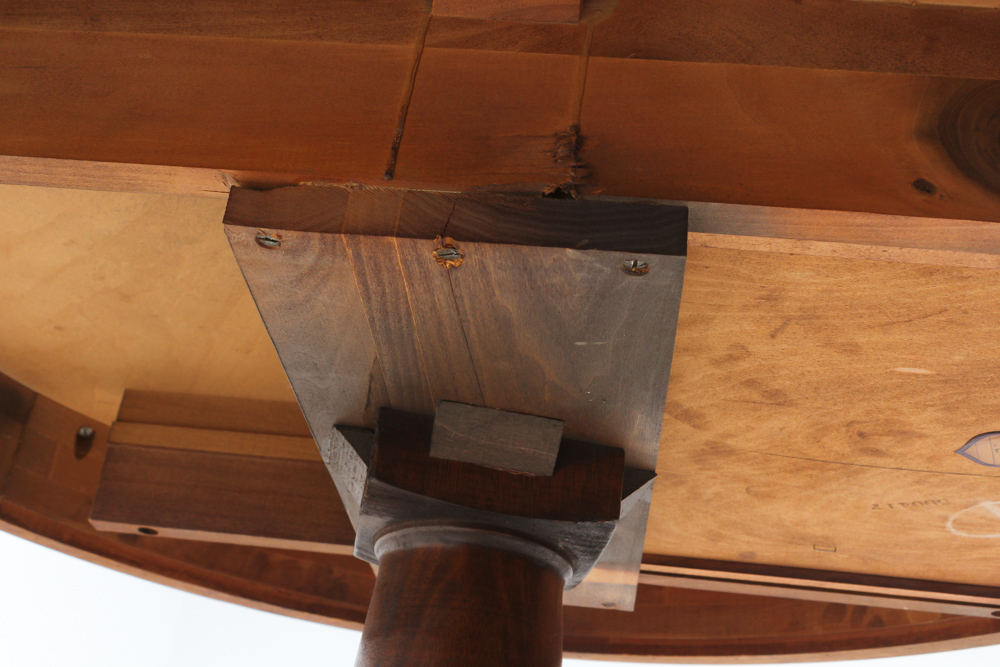 Vintage Federal Style Occasional Table by Columbia Mfg. Co.