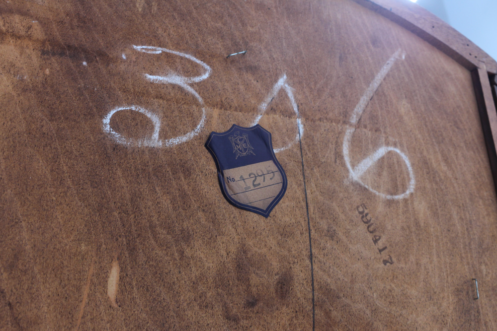 Vintage Federal Style Occasional Table by Columbia Mfg. Co.