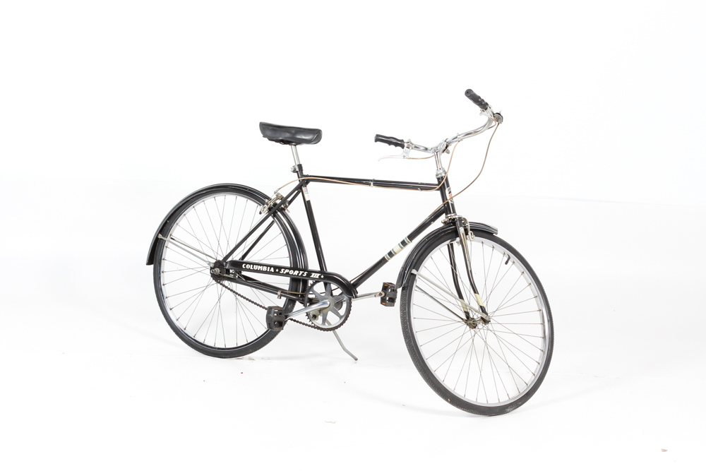 Men's Black Columbia Sports III Three-Speed Road Bicycle