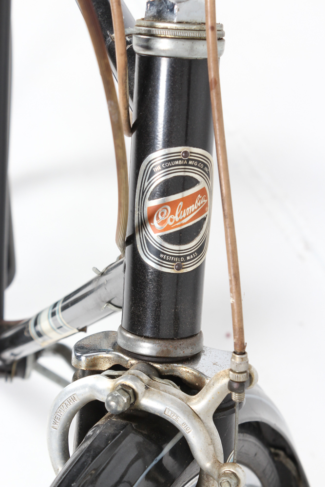 Men's Black Columbia Sports III Three-Speed Road Bicycle