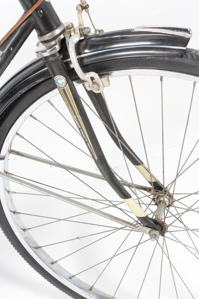 Men's Black Columbia Sports III Three-Speed Road Bicycle