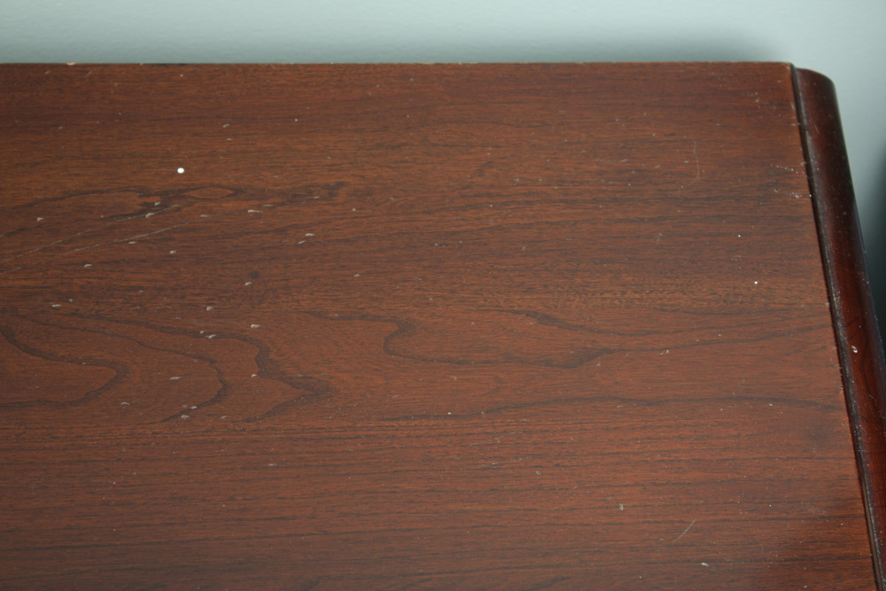 Pair of Chippendale Style Cherry Nightstands by Davis Cabinet Co.