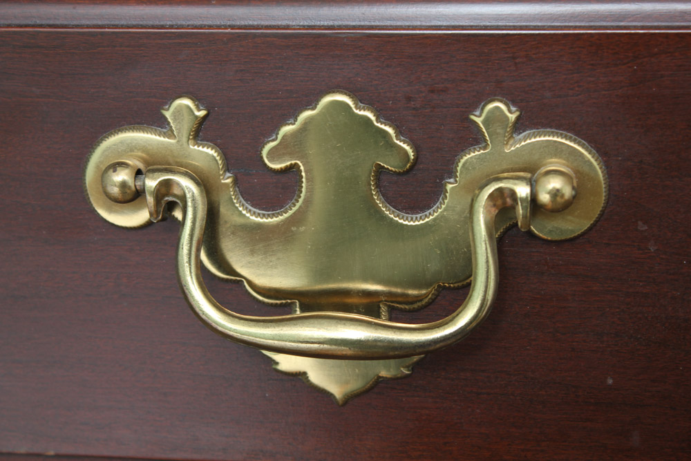 Chippendale Style Cherry Chest on Chest by Davis Cabinet Co.