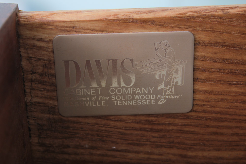 Chippendale Style Cherry Chest on Chest by Davis Cabinet Co.