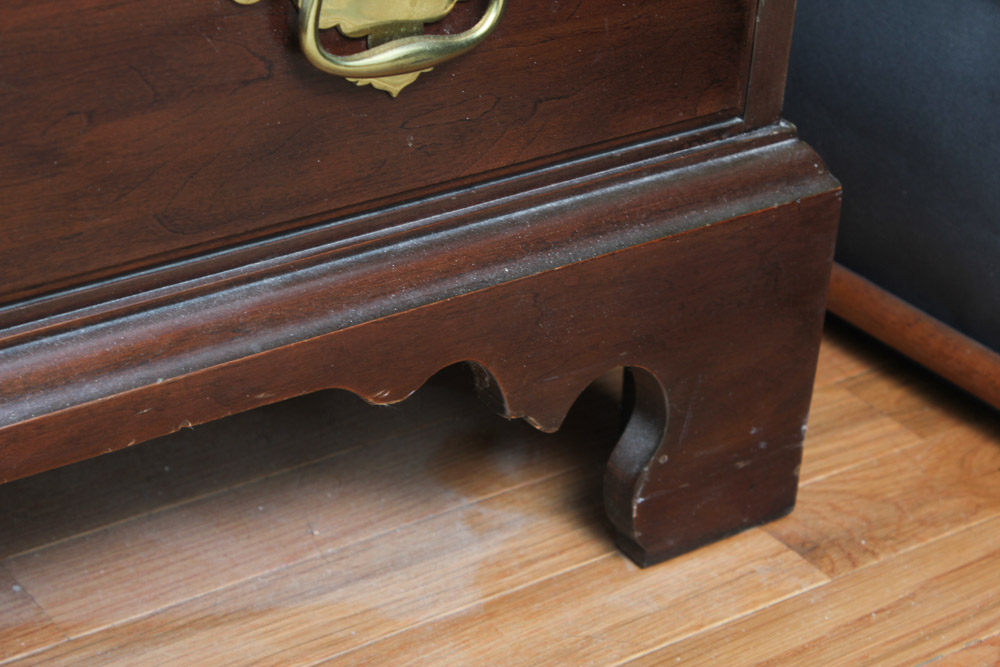 Chippendale Style Cherry Chest on Chest by Davis Cabinet Co.