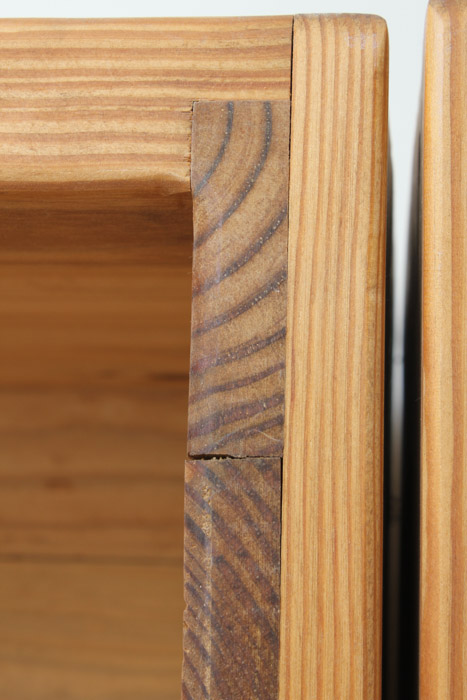 Pine Bookcase with Bottom Cabinet