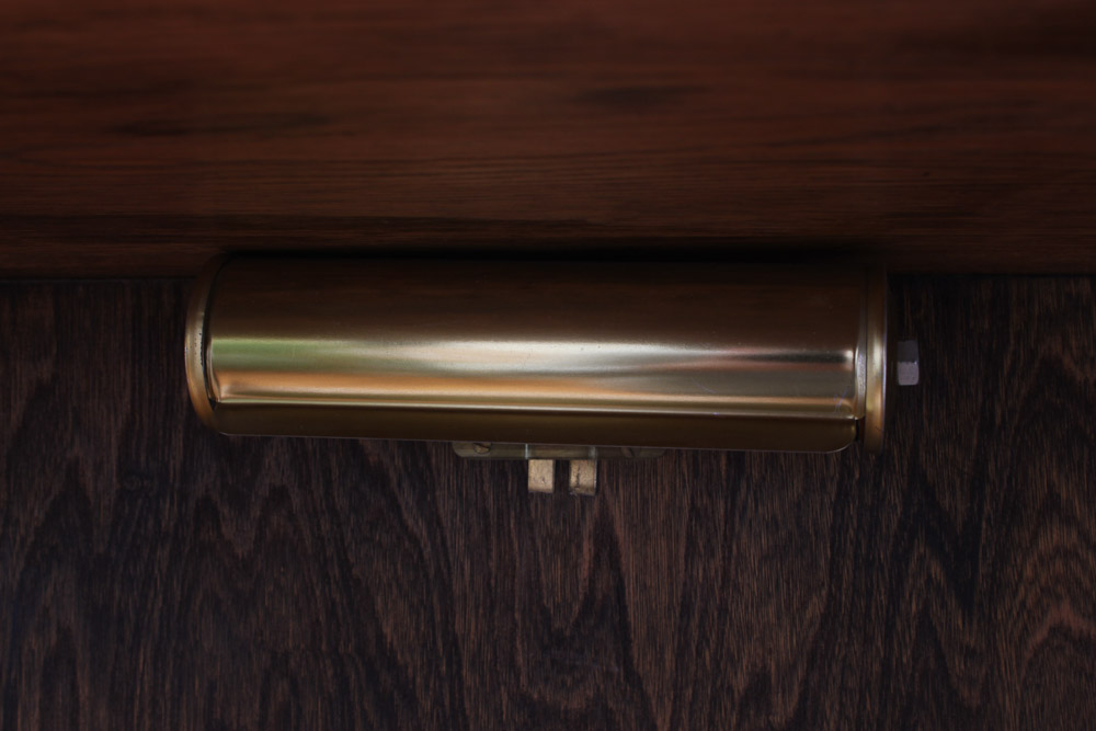 Mission Style Oak Display Cabinet