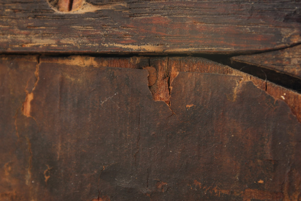 Mission Style Oak Display Cabinet