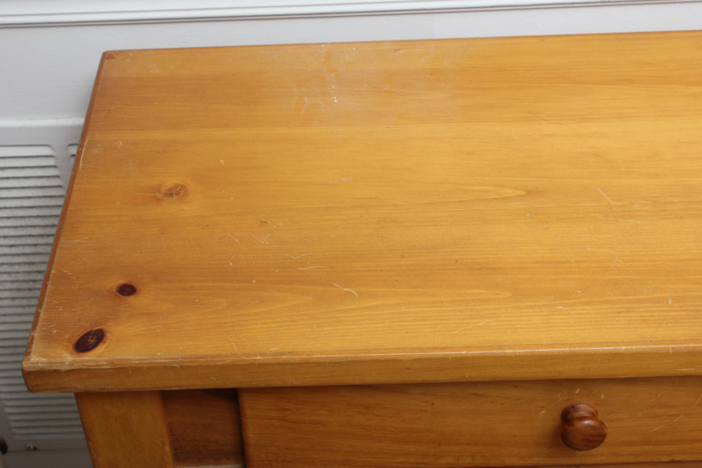 Console Table with Mirror