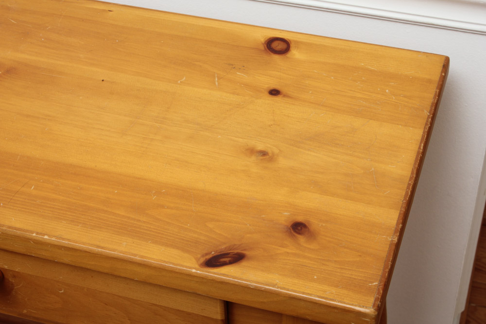 Console Table with Mirror