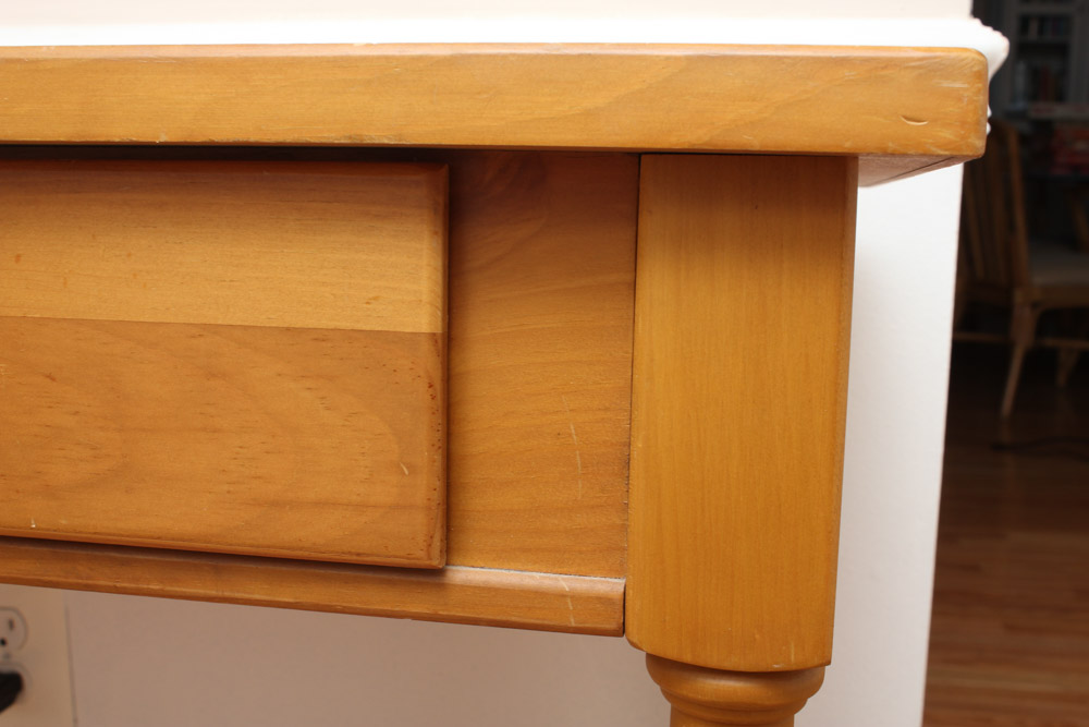 Console Table with Mirror