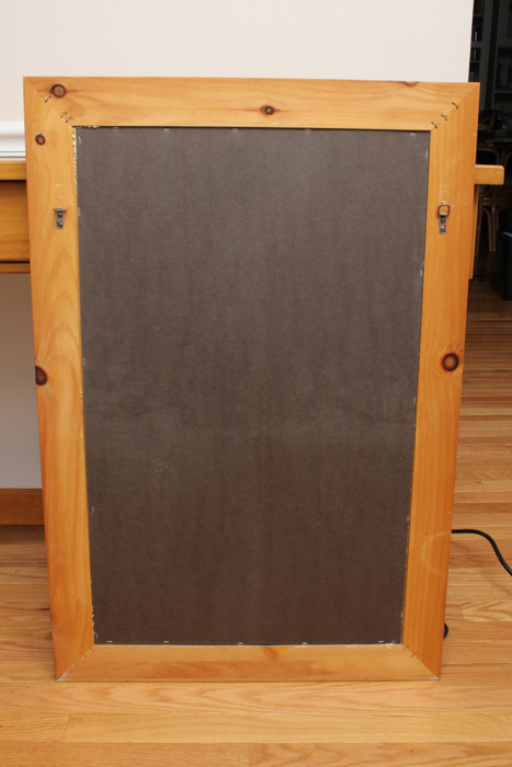 Console Table with Mirror