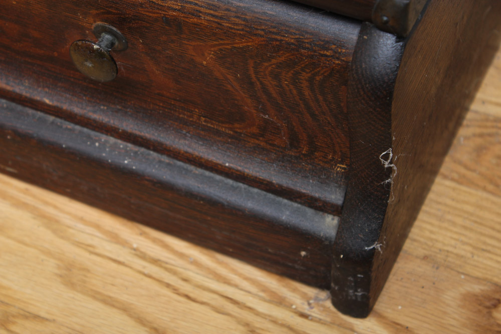 Antique Oak Barrister Bookcase