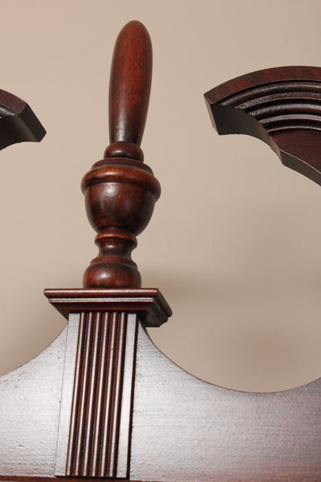 Federal Style Cherry Secretary Bookcase by Jasper Cabinet