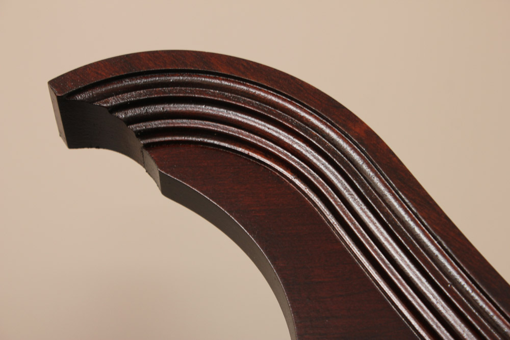 Federal Style Cherry Secretary Bookcase by Jasper Cabinet