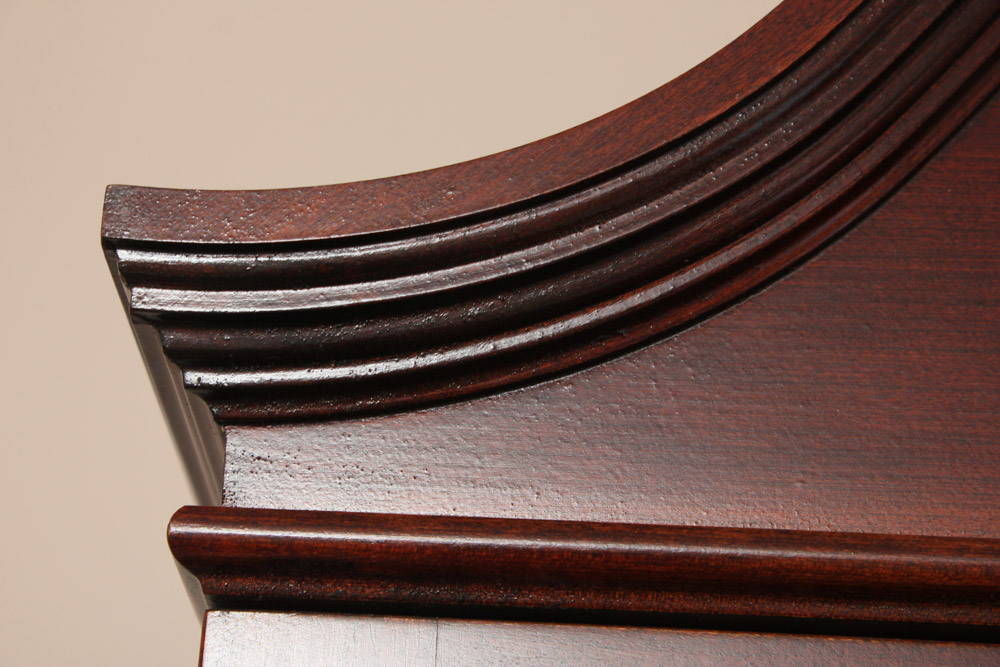 Federal Style Cherry Secretary Bookcase by Jasper Cabinet