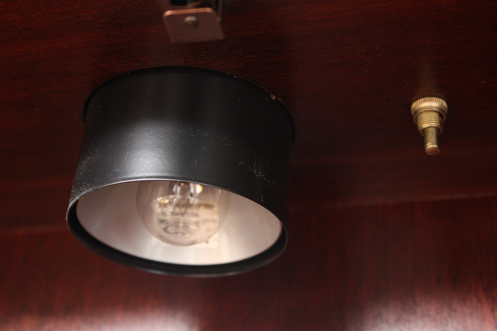 Federal Style Cherry Secretary Bookcase by Jasper Cabinet