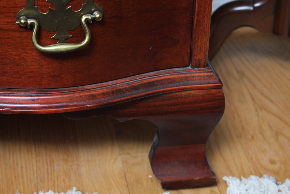 Federal Style Cherry Secretary Bookcase by Jasper Cabinet